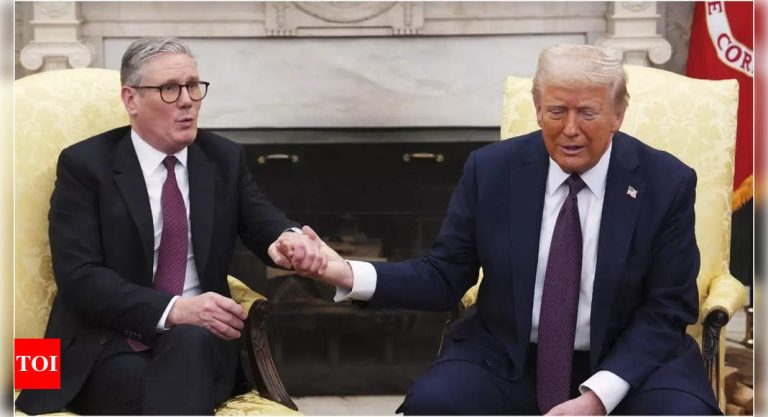 ‘It’s like Mars and Venus’: Body language expert decodes Trump-Starmer meeting