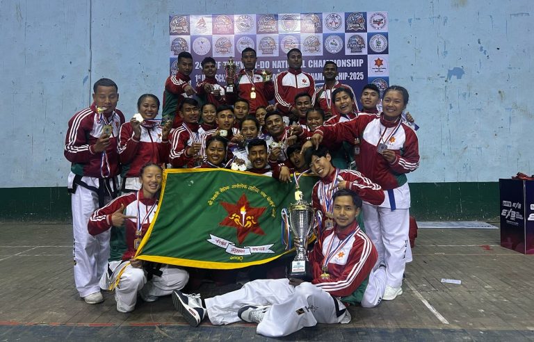 आर्मी र बागमती राष्ट्रिय आइटिएफ तेक्वान्दोमा च्याम्पियन