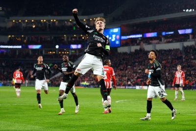‘Us, scared?’: Arsenal captain Odegaard confident ahead of Man United clash