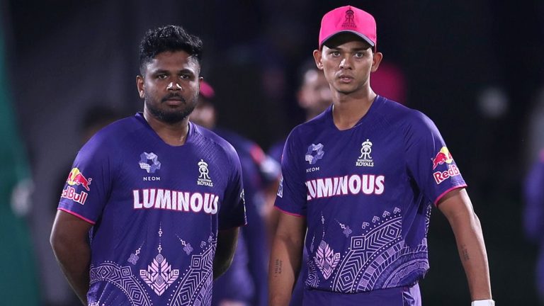 IPL 2025 – Sanju Samson links up with RR squad after finger surgery