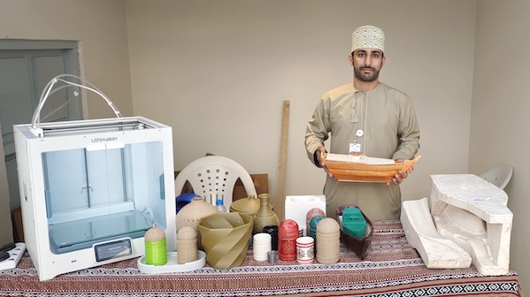 थ्रीडी प्रिन्टिंग ओमानमा पंकका लागि नयाँ तरिका हो