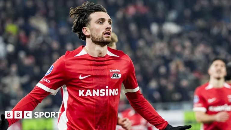 Troy Parrott: AZ Alkmaar forward has ‘no regrets’ about time at Tottenham