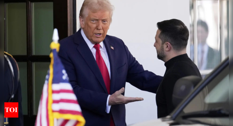 No compromise with ‘killer Putin’, Zelenskyy tells Donald Trump at White House meeting