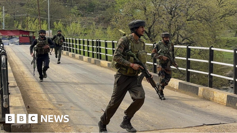 At least five killed after gunmen open fire on tourists in Kashmir