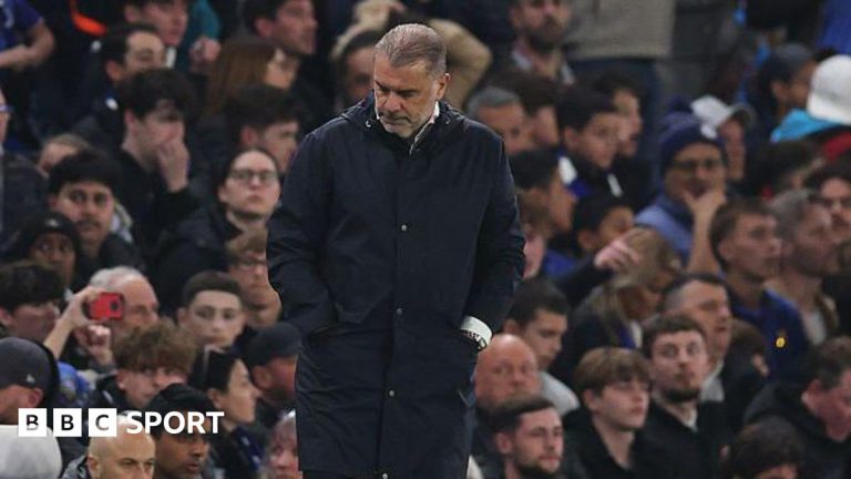 Ange Postecoglou – fan jeers and a cupped ear: Is Tottenham head coach feeling the friction?