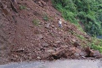 पहिराले कालीगण्डकी करिडोरको बागलुङ खण्ड अवरुद्ध