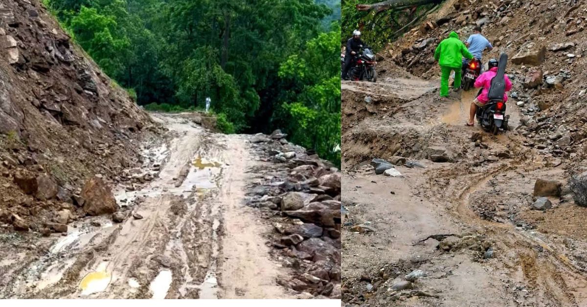 पहिरोले मेची राजमार्ग अवरुद्ध, इलाम, पाँचथर र ताप्लेजुङको आवागमन ठप्प RD Creation